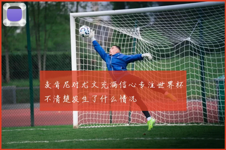 麦肯尼对尤文充满信心专注世界杯不清楚发生了什么情况